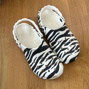 Zebra Crocs